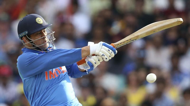 Dhoni was recently awarded the Man of the series for his match-winning knocks which helped India win their maiden ODI series in Australia. (Photo: AFP) Dhoni was recently awarded the Man of the series for his match-winning knocks which helped India win their maiden ODI series in Australia. (Photo: AFP)