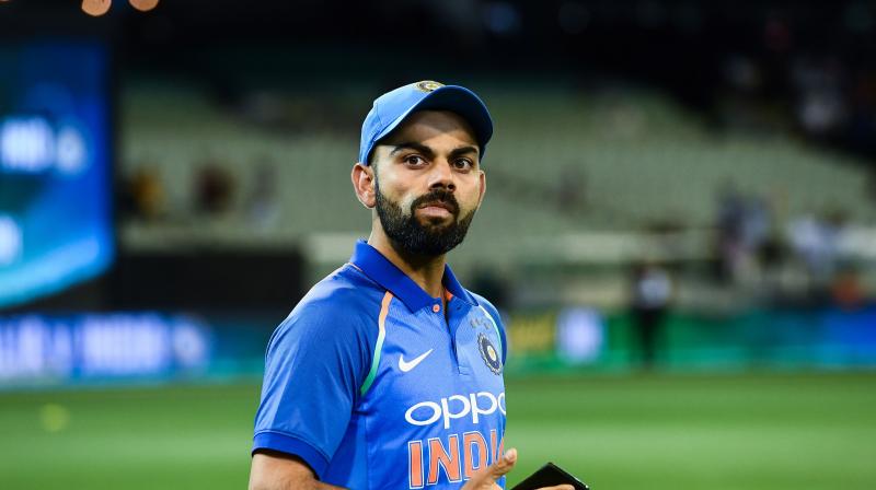 Image result for Kohli named captain of both ICC Test, ODI Teams of the Year