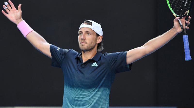 Pouille fought back from a break down in the first set to win 7-6 (7/4), 6-3, 6-7 (2/7), 6-4 and reach the last four of a Slam for the first time. (Photo: AFP) Pouille fought back from a break down in the first set to win 7-6 (7/4), 6-3, 6-7 (2/7), 6-4 and reach the last four of a Slam for the first time. (Photo: AFP)