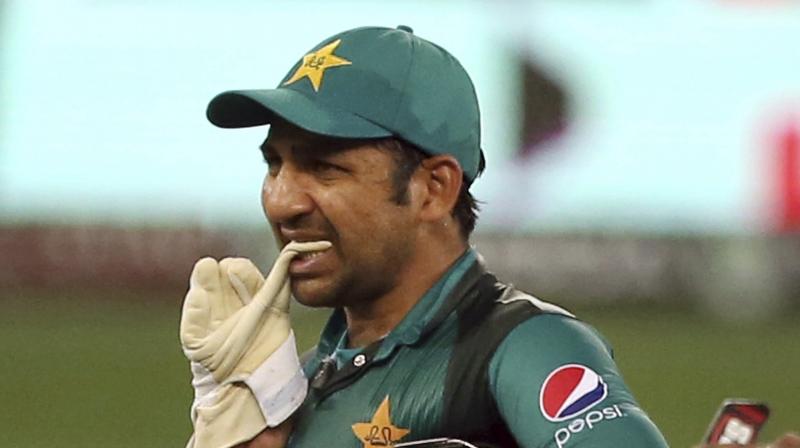 Sarfraz was heard on a stump microphone saying in the Urdu language: Sarfraz was heard on a stump microphone saying in the Urdu language:
