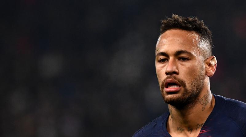 Neymar initially tried to continue playing. But he covered his eyes in tears as he was forced off to be replaced by Moussa Diaby just after the hour mark. (Photo: AFP) Neymar initially tried to continue playing. But he covered his eyes in tears as he was forced off to be replaced by Moussa Diaby just after the hour mark. (Photo: AFP)