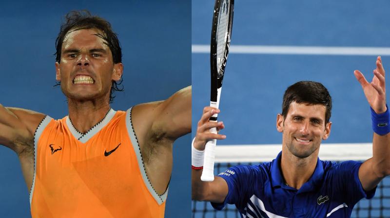 The top two players in the world have 31 Grand Slam titles between them and each can claim another slice of history with a victory. (Photo: AFP) The top two players in the world have 31 Grand Slam titles between them and each can claim another slice of history with a victory. (Photo: AFP)