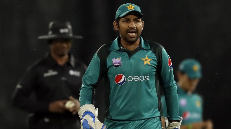 The 31-year-old was heard on a stump microphone making a comment in Urdu about Andile Phehlukwayo during the second one-day international. (Photo: AP) The 31-year-old was heard on a stump microphone making a comment in Urdu about Andile Phehlukwayo during the second one-day international. (Photo: AP)