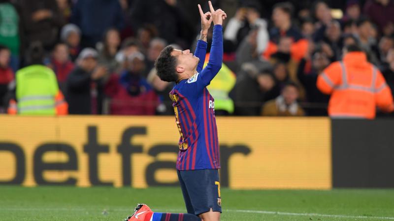 Phillipe Coutinho netted two goals in his best game of an up-and-down season for the Catalan club. (Photo: AFP) Phillipe Coutinho netted two goals in his best game of an up-and-down season for the Catalan club. (Photo: AFP)