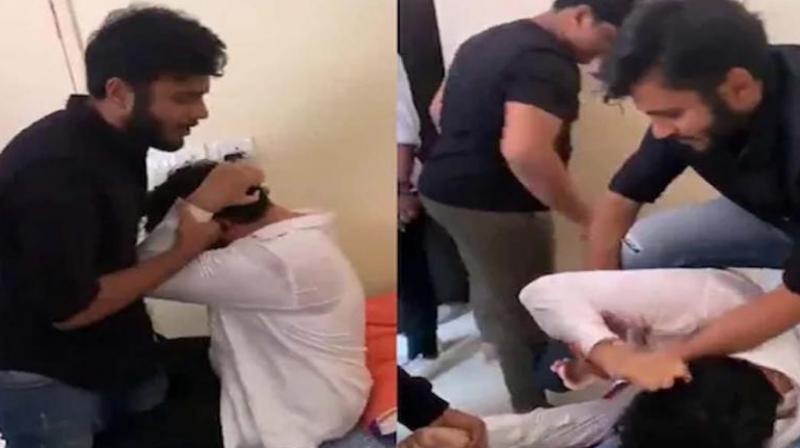 On November 1, a first-year BBA-LLB student was allegedly ragged, sexually assaulted, beaten and forced to chant religious slogans by a group of students at the college hostel. (DC image)