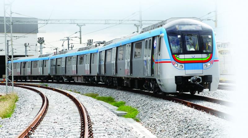 Hyderabad Metro Rail Limited (Representational Image) Hyderabad Metro Rail Limited (Representational Image)