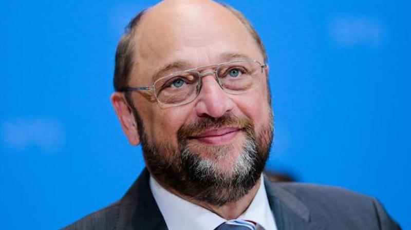 Schulz has faced attacks by conservatives that he has adopted a 'populist' tone but he dismisses the charges as elitism. (Photo: AP) Schulz has faced attacks by conservatives that he has adopted a 'populist' tone but he dismisses the charges as elitism. (Photo: AP)