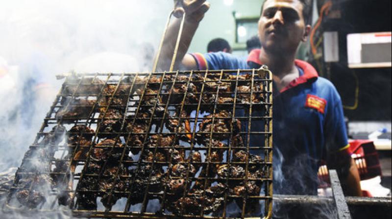 The research team assessed the potential impact of total dietary red meat, poultry and fish intake (Photo: AFP) The research team assessed the potential impact of total dietary red meat, poultry and fish intake (Photo: AFP)