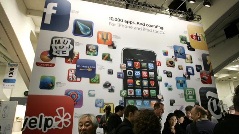 The resulting explosion of phone apps — there are now more than 2 million for the iPhone alone — has changed daily life for billions of people around the world. (Photo: AP) The resulting explosion of phone apps — there are now more than 2 million for the iPhone alone — has changed daily life for billions of people around the world. (Photo: AP)