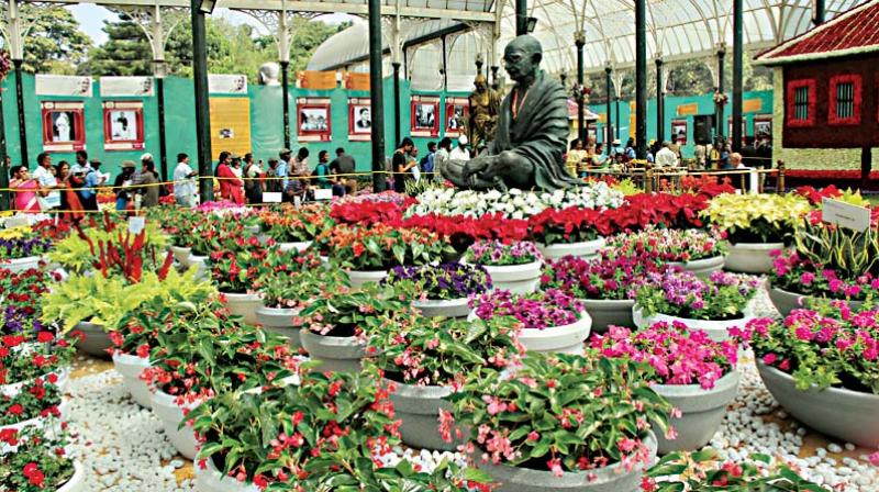 The Republic Day National Flower festival at Lalbagh is now open to public Photos: DC The Republic Day National Flower festival at Lalbagh is now open to public Photos: DC