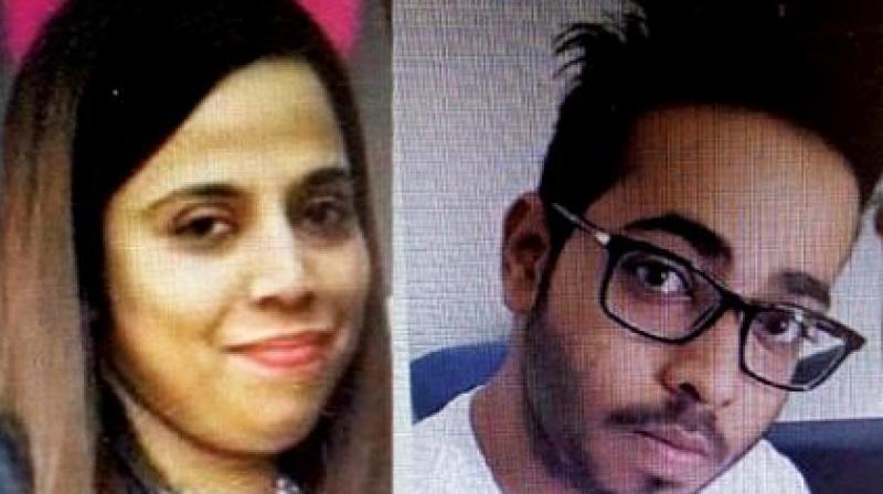 Sagar Thakkar (right) and his sister Reema Thakkar. Sagar Thakkar (right) and his sister Reema Thakkar.
