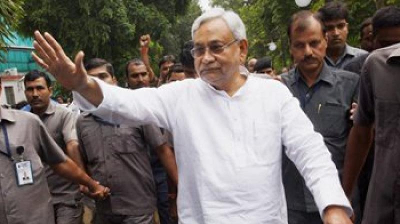 Nitish Kumar was sworn in as the chief minister of the state along side senior BJP leader Sushil Kumar Modi. (Photo: PTI) Nitish Kumar was sworn in as the chief minister of the state along side senior BJP leader Sushil Kumar Modi. (Photo: PTI)