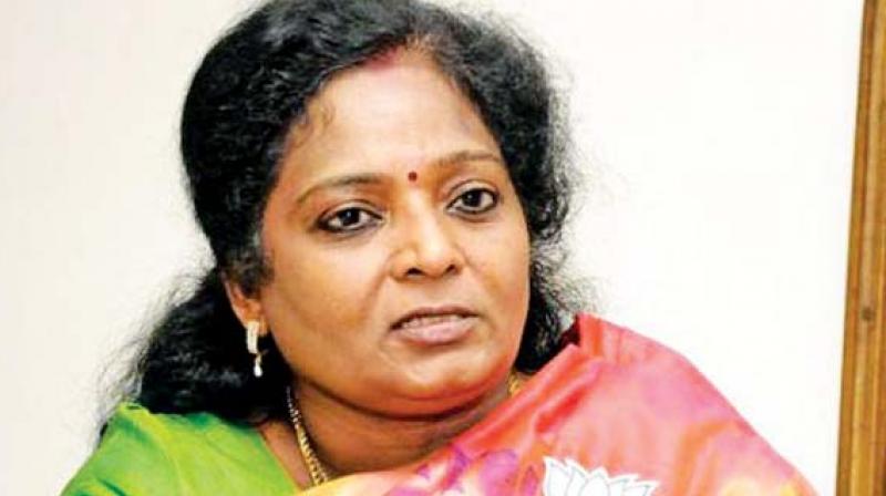 BJP Tamil Nadu chief Tamilisai Soundararajan said people criticising central schemes are not appreciable tax-payers. (Photo: File) BJP Tamil Nadu chief Tamilisai Soundararajan said people criticising central schemes are not appreciable tax-payers. (Photo: File)