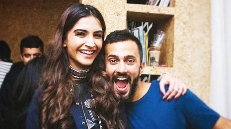 Sonam Kapoor with her rumoured boyfriend Anand Ahuja. Sonam Kapoor with her rumoured boyfriend Anand Ahuja.