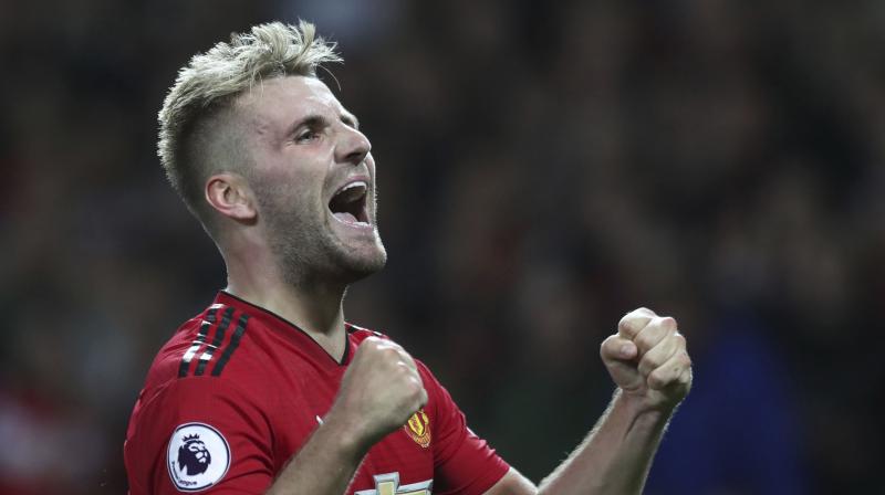 It was the first senior goal for former England and Southampton defender Shaw, on the 23-year-old left-back's 141st appearance. (Photo: AP) It was the first senior goal for former England and Southampton defender Shaw, on the 23-year-old left-back's 141st appearance. (Photo: AP)