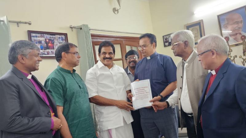 Christian associations meet Venugopal