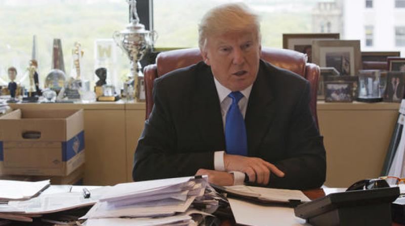 As president, Trump can use an executive order to halt refugee processing. (Photo: AP) As president, Trump can use an executive order to halt refugee processing. (Photo: AP)