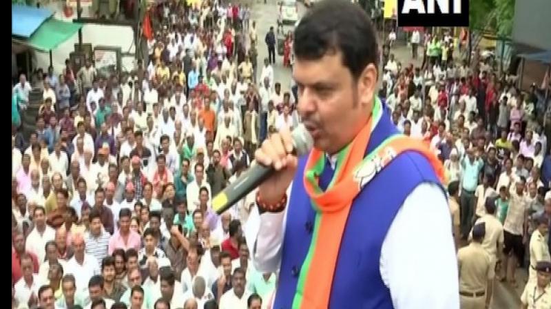 Maharashtra Chief Minister Devendra Fadnavis on Friday asked opposition parties to introspect why they have lost the people's trust instead of finding fault with Electronic Voting Machines (EVMs). (Photo: ANI) Maharashtra Chief Minister Devendra Fadnavis on Friday asked opposition parties to introspect why they have lost the people's trust instead of finding fault with Electronic Voting Machines (EVMs). (Photo: ANI)