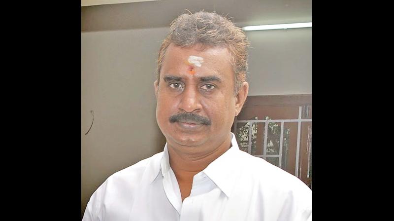 Local administration minister S.P. Velumani Local administration minister S.P. Velumani