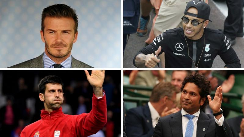 UNIFEF's 'Super Dads' features stars from the world of entertainment and sport including Tendulkar, Beckham, Djokovic and Lewis Hamilton. (Photo: AFP/ AP) UNIFEF's 'Super Dads' features stars from the world of entertainment and sport including Tendulkar, Beckham, Djokovic and Lewis Hamilton. (Photo: AFP/ AP)