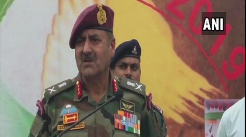 Pakistan used heavy weaponry over 100 times during these violations,GOC16 Corps, Lieutenant General Paramjit Singh told media here. (Photo: ANI) Pakistan used heavy weaponry over 100 times during these violations,GOC16 Corps, Lieutenant General Paramjit Singh told media here. (Photo: ANI)