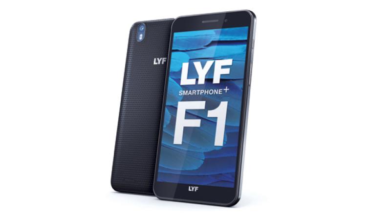 Lyf F1 smartphone Lyf F1 smartphone