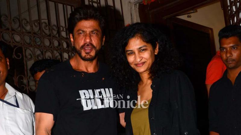 Shah Rukh Khan's Red Chillies Entertainment is also associated with Gauri Shinde's 'Dear Zindagi'. Shah Rukh Khan's Red Chillies Entertainment is also associated with Gauri Shinde's 'Dear Zindagi'.
