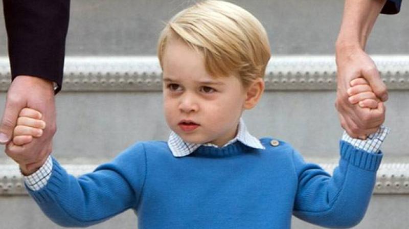 George, who is the third-in-line to the British throne, had started his term at a primary school near the family's Kensington Palace home in central London last month. (Photo: AP) George, who is the third-in-line to the British throne, had started his term at a primary school near the family's Kensington Palace home in central London last month. (Photo: AP)