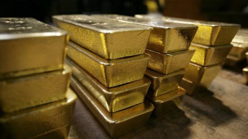 Gold rose 0.08 per cent to $1,174.20 an ounce in Singapore. Gold rose 0.08 per cent to $1,174.20 an ounce in Singapore.