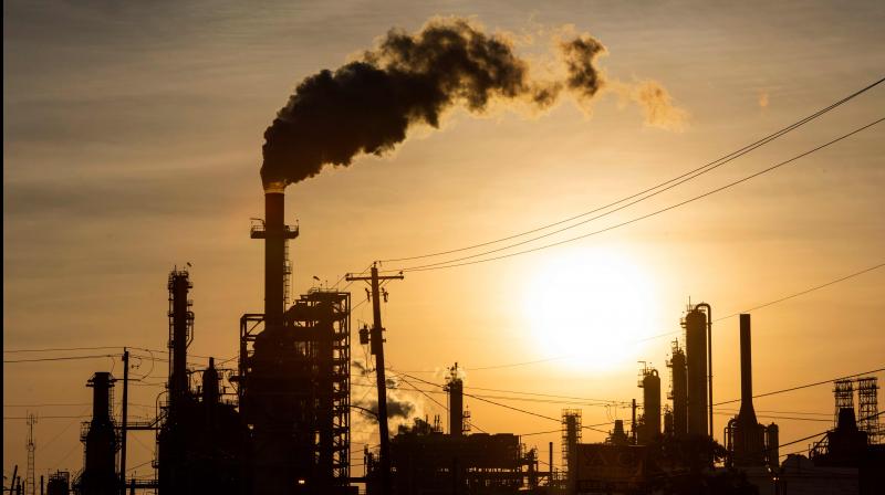 US benchmark oil West Texas Intermediate (WTI) crude for May delivery recovered. AP Photo to USD 1.10 a barrel US benchmark oil West Texas Intermediate (WTI) crude for May delivery recovered. AP Photo to USD 1.10 a barrel