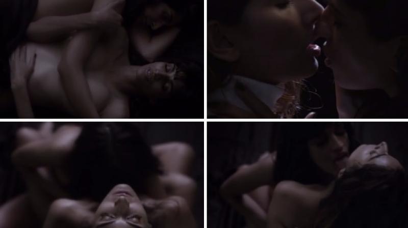 Stills from the video. Stills from the video.