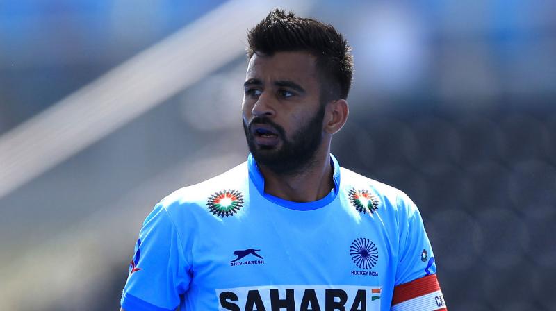 The Indian Men's Hockey team left for New Zealand this morning to play two separate five-day series against Belgium, New Zealand and Japan starting on January 17 at Tauranga and Hamilton. (Photo: AP) The Indian Men's Hockey team left for New Zealand this morning to play two separate five-day series against Belgium, New Zealand and Japan starting on January 17 at Tauranga and Hamilton. (Photo: AP)