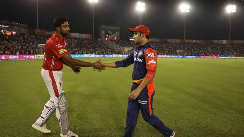 Gautam Gambhir-led Delhi Daredevils (DD) are all set to welcome Ravichandran Ashwin’s Kings XI Punjab (KXIP) when the two teams lock horns in the22nd match of the Indian Premier League (IPL) on Monday. (Photo: BCCI) Gautam Gambhir-led Delhi Daredevils (DD) are all set to welcome Ravichandran Ashwin’s Kings XI Punjab (KXIP) when the two teams lock horns in the22nd match of the Indian Premier League (IPL) on Monday. (Photo: BCCI)