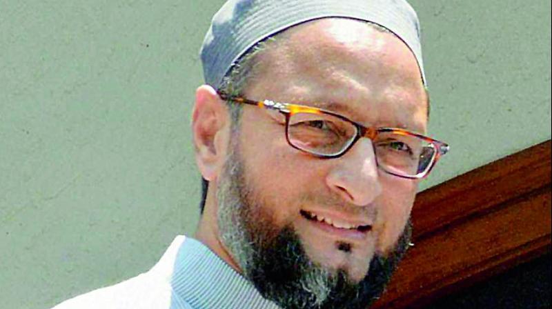 AIMIM president Asaduddin Owaisi had threatened the accused, who allegedly wanted to cut beard of a Muslim man, that they would be “converted to Islam”. AIMIM president Asaduddin Owaisi had threatened the accused, who allegedly wanted to cut beard of a Muslim man, that they would be “converted to Islam”.