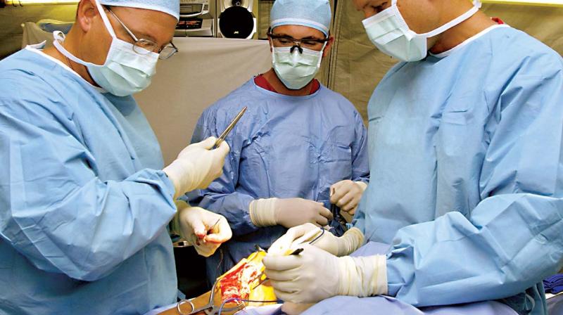 “It was by far the largest size presented to us or reported literature. It was 10 cm, extending from neck to base of skull completely encircling the blood vessels that supply blood to neck and brain. Its positioning was such that a wrong surgery could lead to a permanent damage or stroke,” explained Dr Vishal. (Representational image) “It was by far the largest size presented to us or reported literature. It was 10 cm, extending from neck to base of skull completely encircling the blood vessels that supply blood to neck and brain. Its positioning was such that a wrong surgery could lead to a permanent damage or stroke,” explained Dr Vishal. (Representational image)