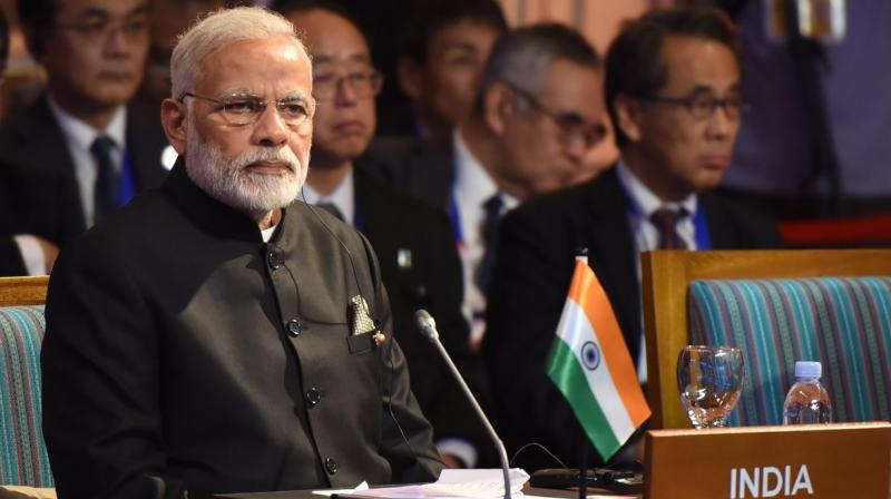 '1.25 billion people of India are keen to welcome the ASEAN Leaders as our Chief Guests at India’s 69th Republic Day Celebrations,' Modi said. (Photo: Twitter/@PMOIndia) '1.25 billion people of India are keen to welcome the ASEAN Leaders as our Chief Guests at India’s 69th Republic Day Celebrations,' Modi said. (Photo: Twitter/@PMOIndia)
