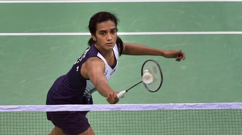 After comfortably winning the opening game, the top-seed went down in the second before she rebounded strongly to post a 21-12, 19-21, 21-11 win over eighth-seed Beatriz Corrales. (Photo: PTI) After comfortably winning the opening game, the top-seed went down in the second before she rebounded strongly to post a 21-12, 19-21, 21-11 win over eighth-seed Beatriz Corrales. (Photo: PTI)