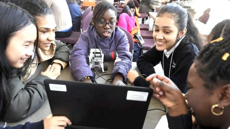Known as “The Nation’s Report Card,” the latest findings made public Tuesday from the National Assessment of Educational Progress also shows US eighth-graders in 2018 did significantly better overall compared to 2014′s test results, particularly among students who are white, black, Asian or low-income. (Photo: AP) Known as “The Nation’s Report Card,” the latest findings made public Tuesday from the National Assessment of Educational Progress also shows US eighth-graders in 2018 did significantly better overall compared to 2014′s test results, particularly among students who are white, black, Asian or low-income. (Photo: AP)