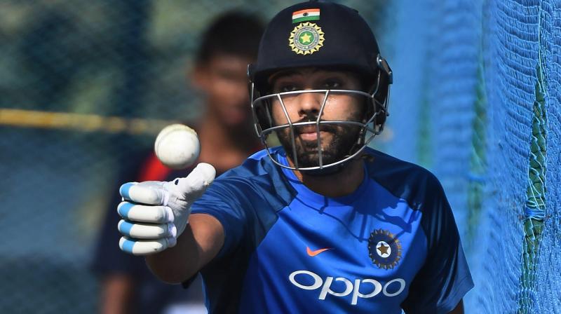 Rohit didn't reveal whether he was open to rotating bowlers in this searing Dubai heat but did say that performers should be given a longer run.(Photo: PTI) Rohit didn't reveal whether he was open to rotating bowlers in this searing Dubai heat but did say that performers should be given a longer run.(Photo: PTI)