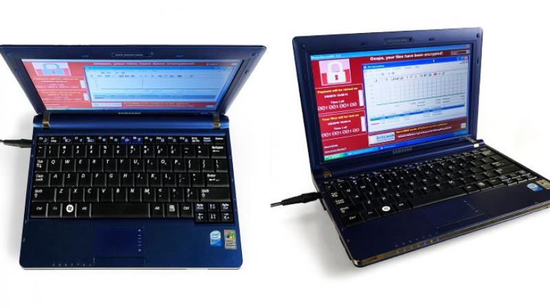 The laptop has been isolated and air-gapped to prevent against the spread of malware. (Photo: PC Mag) The laptop has been isolated and air-gapped to prevent against the spread of malware. (Photo: PC Mag)