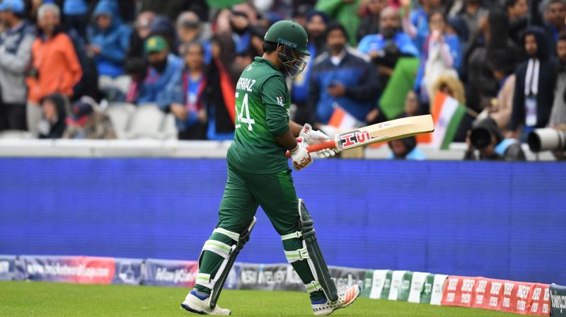 Sarfaraz Ahmed’s men suffered an 89-run defeat against arch-rivals India (Photo: AFP) Sarfaraz Ahmed’s men suffered an 89-run defeat against arch-rivals India (Photo: AFP)