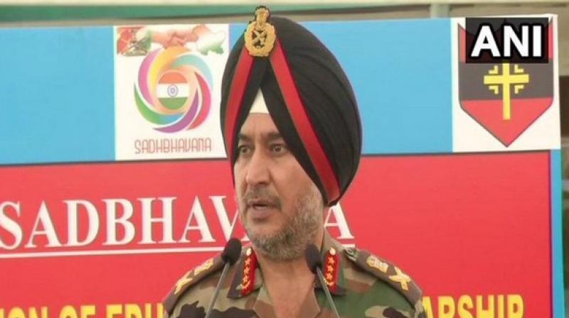 Lt Gen Singh was briefed by commanders on the ground of sound coordination and synergy between all agencies of the government and measures being taken to ensure safety and security of pilgrims. (Photo: ANI) Lt Gen Singh was briefed by commanders on the ground of sound coordination and synergy between all agencies of the government and measures being taken to ensure safety and security of pilgrims. (Photo: ANI)