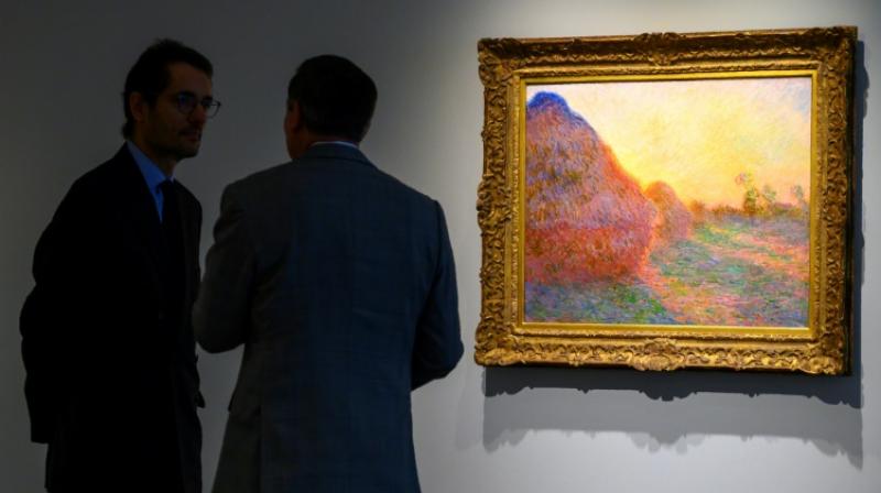 Monet's Muele painting fetching $110.7 million was the first time an Impressionist painting fetched more than $100 million. (Photo: AFP) Monet's Muele painting fetching $110.7 million was the first time an Impressionist painting fetched more than $100 million. (Photo: AFP)