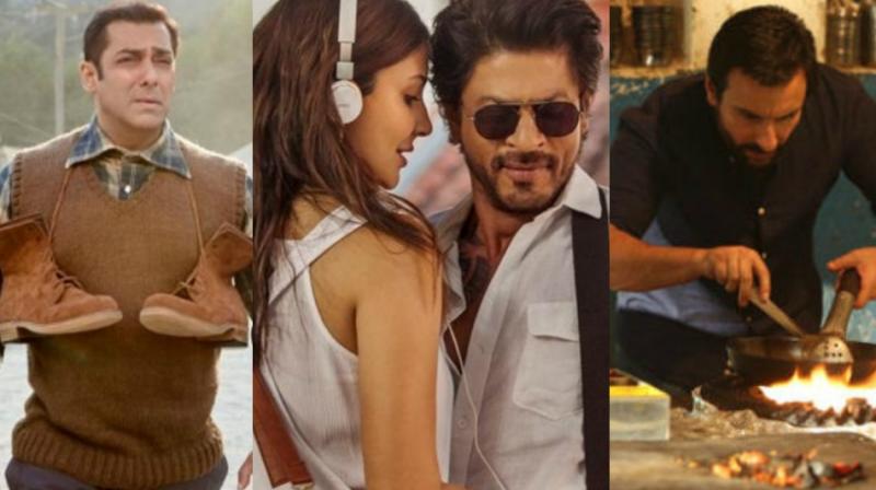Stills from Tubelight, Jab Harry Met Sejal and Chef. Stills from Tubelight, Jab Harry Met Sejal and Chef.