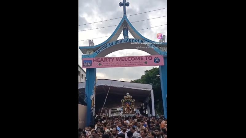 Grand mass marks Mother Marys fest