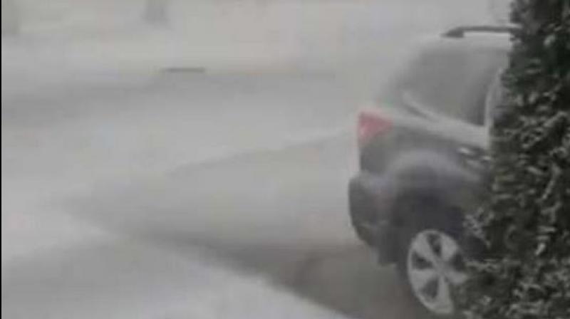 Officials in El Paso County, Colorado, said some 1,100 motorists were stranded on Interstate 25 near Colorado Springs. (Photo: TrevDon | Twitter) Officials in El Paso County, Colorado, said some 1,100 motorists were stranded on Interstate 25 near Colorado Springs. (Photo: TrevDon | Twitter)