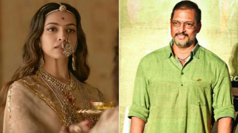 Deepika Padukone in a still from 'Padmaavat', Nana Patekar at an event. Deepika Padukone in a still from 'Padmaavat', Nana Patekar at an event.