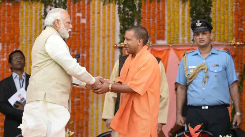 Prime Minister Modi and UP CM Adityanath Yogi. (Photo: PTI) Prime Minister Modi and UP CM Adityanath Yogi. (Photo: PTI)