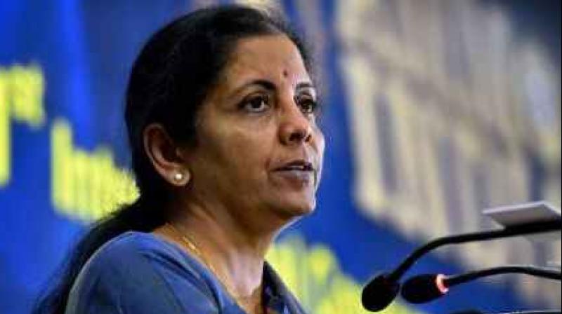 Finance minister Nirmala Sitharaman (PTI file photo)