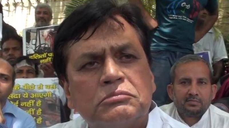 Party spokesperson KC Tyagi said Ansari has been suspended from the parliamentary party for attending the meeting of opposition parties despite the JD(U) severing its ties with the Congress-led UPA. (Photo: YouTube grab) Party spokesperson KC Tyagi said Ansari has been suspended from the parliamentary party for attending the meeting of opposition parties despite the JD(U) severing its ties with the Congress-led UPA. (Photo: YouTube grab)